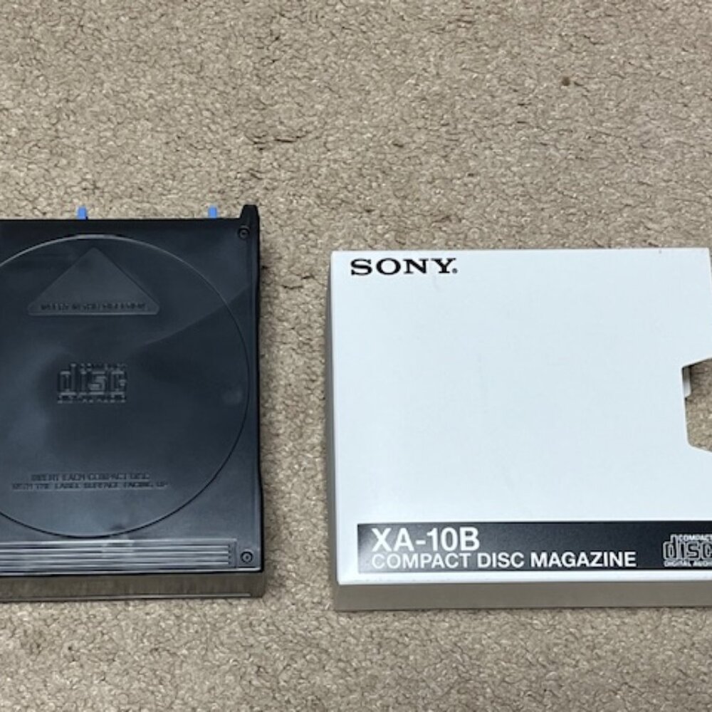 NEW Sony XA-10B Compact Disc Magazine Disc Automatic Changer